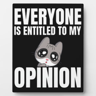 Iedereen heeft de titel Tabletopplaque met Easel Fotoplaat