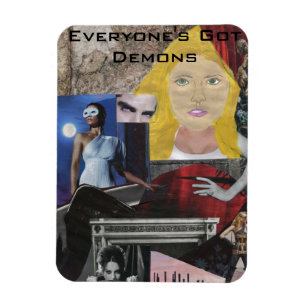Iedereen heeft Demons Pop Art Magnet Magneet