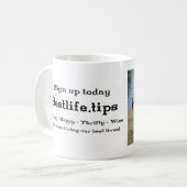 Iedereen heeft die ene vriend… koffiemok (Voorkant links)