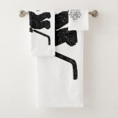 Iedereen heeft doelen nodig (hockey) bad handdoek (Insitu)