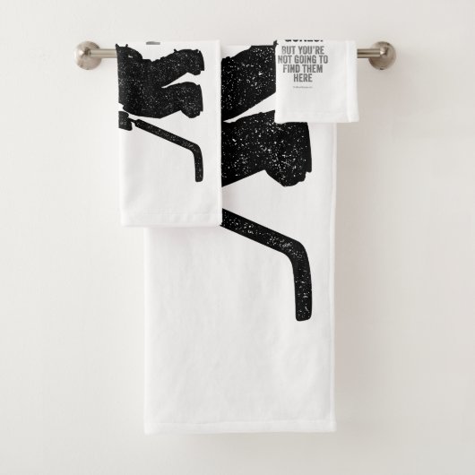 Iedereen heeft doelen nodig (hockey) bad handdoek (Insitu)