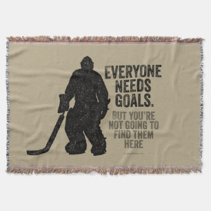 Iedereen heeft Doelen Nodig (Hockey) Deken