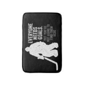 Iedereen heeft Doelstellingen nodig (Hockey) Badmat (Voorkant Verticaal)