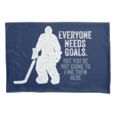 Iedereen heeft Doelstellingen nodig (Hockey) Kussensloop (Voorkant)