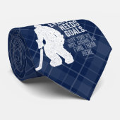 Iedereen heeft Doelstellingen nodig (Hockey) Stropdas (Opgerold)