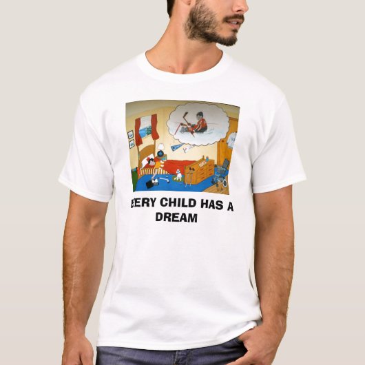 IEDEREEN HEEFT EEN DREAM T-SHIRT (Voorkant)