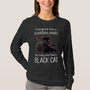 Iedereen heeft een Guardian Angel, de gelukkige he T-shirt