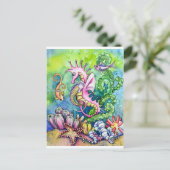 Iedereen heeft een knuffel nodig. briefkaart (Staand voorkant)