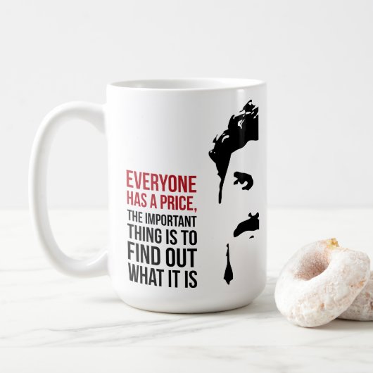 Iedereen heeft een prijs koffiemok (Met donut)
