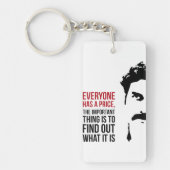Iedereen heeft een prijs sleutelhanger (Voorkant)