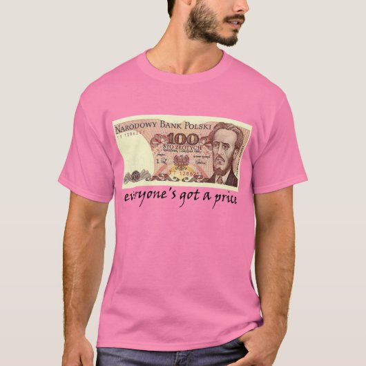 iedereen heeft een prijs t-shirt (Voorkant)