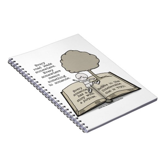 Iedereen heeft een verhaal notitieboek (Rechterzijde)