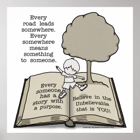 Iedereen heeft een verhaal poster (Voorkant)