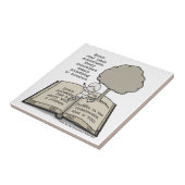 Iedereen heeft een verhaal tegeltje (Zijkant)