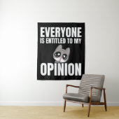 Iedereen heeft recht op mijn advies Bosbouw Wandkleed (In situ)