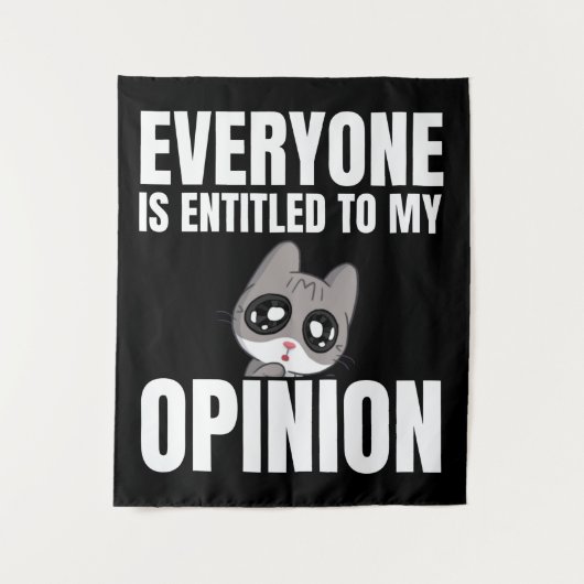 Iedereen heeft recht op mijn advies Bosbouw Wandkleed (Voorkant)