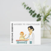 Iedereen heeft toegang briefkaart (Staand voorkant)