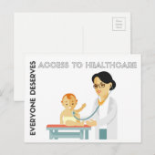 Iedereen heeft toegang briefkaart (Voorkant / Achterkant)