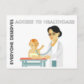 Iedereen heeft toegang briefkaart (Voorkant)