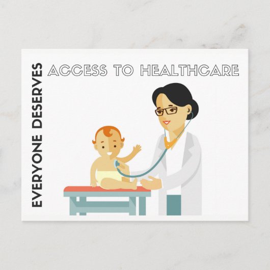 Iedereen heeft toegang briefkaart (Voorkant)