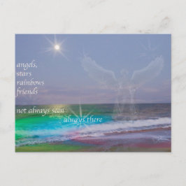 Iedereen heeft vrienden en engelen nodig, briefkaa briefkaart