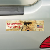 Iedereen herinneren die Vet Bumpersticker heeft ge (Op auto)