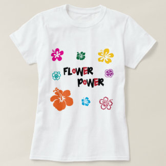Iedereen houdt van bloemen t-shirt