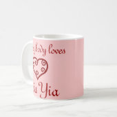 Iedereen houdt van de mok van Yia-Yia (Voorkant links)