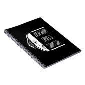 Iedereen houdt van een Bard Boy Shakespeare Thespi Notitieboek (Rechterzijde)