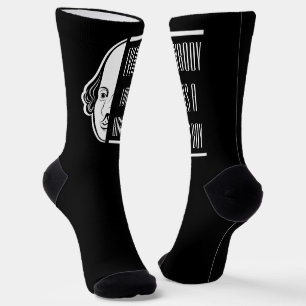 Iedereen houdt van een Bard Boy Shakespeare Thespi Sokken