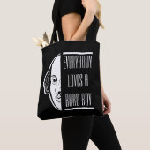 Iedereen houdt van een Bard Boy Shakespeare Thespi Tote Bag (Dichtbij)