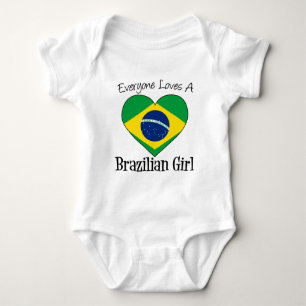 Iedereen houdt van een Braziliaans meisje Romper