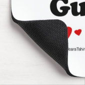 Iedereen houdt van een Britse vent Muismat (Hoek)