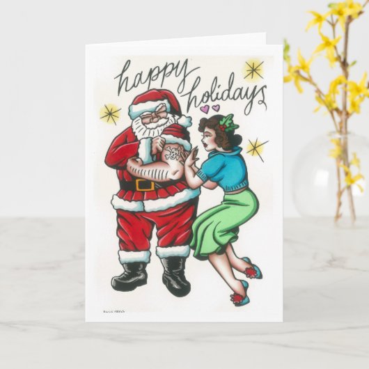 Iedereen houdt van een coole tattoo! kaart (Gele Bloem)