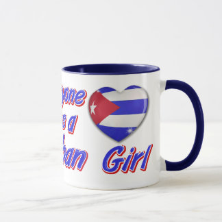 Iedereen houdt van een Cubaans meisje Mok