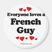 Iedereen houdt van een Fransman Magneet (Voorkant)