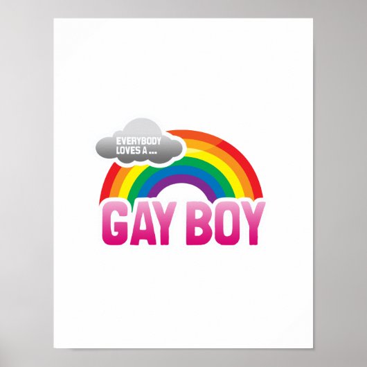 IEDEREEN HOUDT VAN EEN GAY-LICHAAM POSTER (Voorkant)