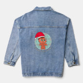 Iedereen houdt van een gember denim jacket (Achterkant)