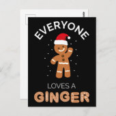 Iedereen houdt van een gember II Briefkaart (Voorkant / Achterkant)