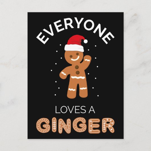 Iedereen houdt van een gember II Briefkaart (Voorkant)