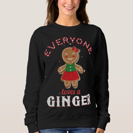 Iedereen houdt van een Ginger Funny Cute Gingerbro Trui (Voorkant)