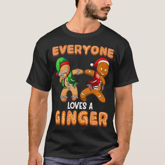 Iedereen houdt van een Ginger Shirt Redhead Ginger (Voorkant)