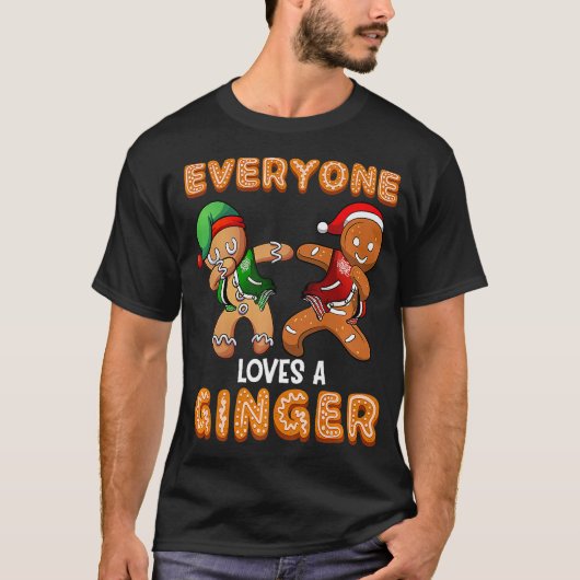 Iedereen houdt van een Ginger Shirt Redhead Ginger (Voorkant)
