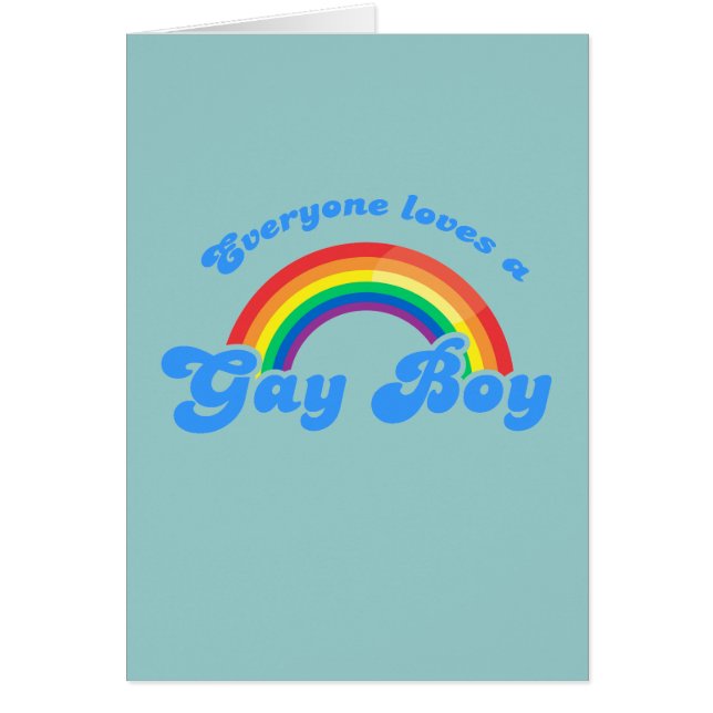 Iedereen houdt van een homoseksuele jongen (Voorkant)
