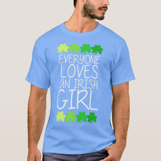 Iedereen houdt van een Iers meisje1 T-shirt