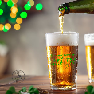 Iedereen houdt van een Iers meisje Glas