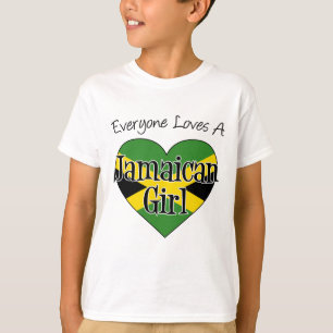 Iedereen houdt van een Jamaicaans meisje T-shirt