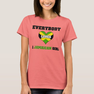 Iedereen houdt van een Jamaicaans meisje T-shirt