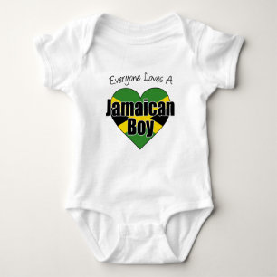 Iedereen houdt van een Jamaicaanse jongen Romper