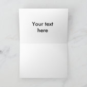 Iedereen houdt van een Joods jongenswenskaart Kaart (Binnen)